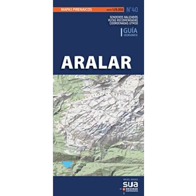 Imagen de Aralar (mapas Pirenaicos 1:25000)