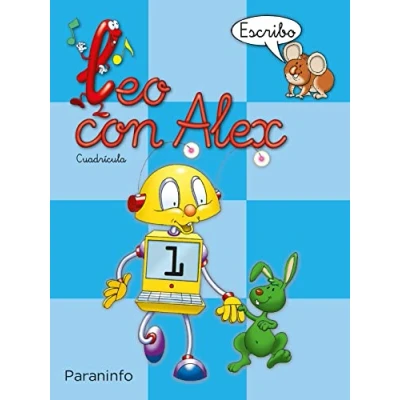 Imagen de Leo con Álex 1. Escribo. Cuadrícula (Leo Alex) 9788424109004