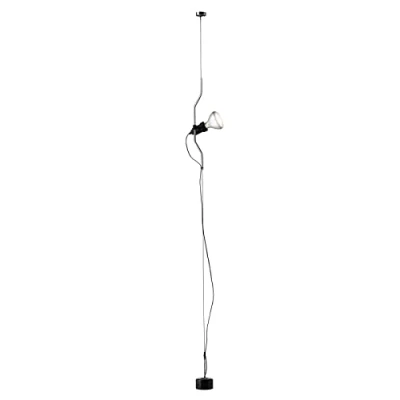 Imagen de Flos Parentesi lámpara de techo regulable con iluminación directa diseño A. Castiglioni y P. Manzù, interior cable 4000 mm, 220 250 V, 150 W, color níquel