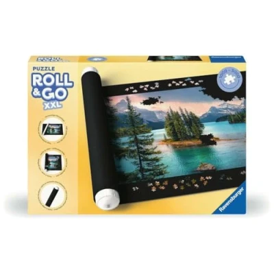Imagen de Ravensburger Tapete para Puzzles Roll Your Puzzle XXL, Rompecabezas de 1000 a 3000 Piezas, Soporte con Tubo Plástico Resistente, Almacenaje Puzles, 100x150 cm