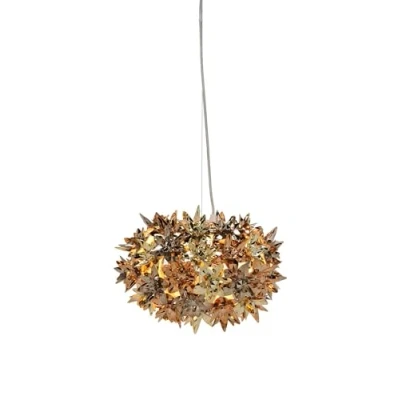 Imagen de Kartell Bloom Lámpara colgante, Oro Bronce Cobre, 28x19