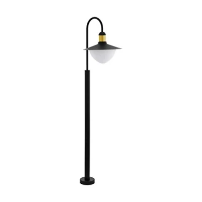 Imagen de EGLO SIRMIONE Lámpara de pie, 60 W, negro/dorado