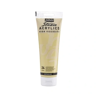 Imagen de Pébéo Acrílico Fine Studio Pintura acrílica Amarillo de Napoles Imitatión 250 ml