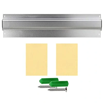 Imagen de Barra para Notas, Soporte Comandas Pared, Porta Cocina, Aleación de Aluminio, Montaje a la Colocar Recetas, Recibos Restaurantes Bares Oficinas