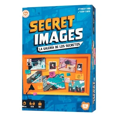 Imagen de Secret Images Juegos de Mesa Deducción y Misterio Diversión con Amigos Familia Juego Imágenes Secretos Creatividad e Ingenio Regalo Original para Hombres Mujeres