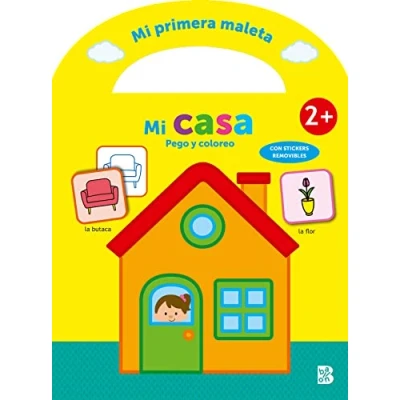 Imagen de Mi Primera Maleta Pego Y Coloreo Casa