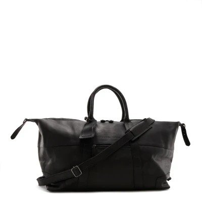 Imagen de The Chesterfield Brand Leather Weekend Bag Black Portsmouth