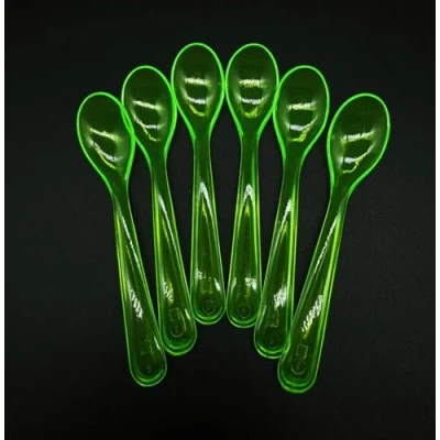 Imagen de Kimmel 21 000 3313 1 Cuchara para huevos (6 unidades, plástico), color verde transparente