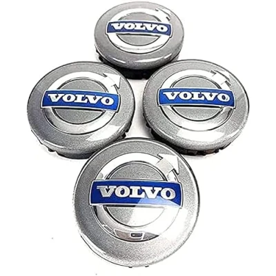 Imagen de DZPFDC 4 Piezas Tapas Centrales para Volvo XC60 NE 2018 2023,60MM,Tapacubos de Centro,Tapacubos Llantas,Coche Rueda Centro Tapas,Tapa Cubo