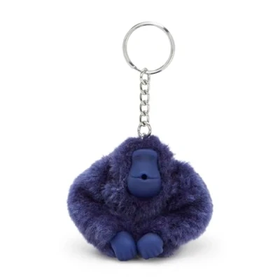 Imagen de Kipling MONKEYCLIP S Llavero pequeño con forma de mono, colgadores monos/llaveros, Ocean Blue (Azul)
