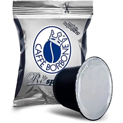 Imagen de Caffè Borbone Respresso, mezcla negra 300 Cápsulas Compatibles con las máquinas de uso doméstico Nespresso®* (3 paquetes 100)