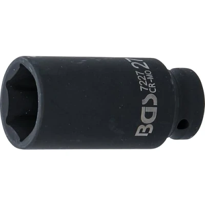 Imagen de BGS 7227 Llaves de vaso impacto hexagonal, largo entrada 12,5 mm (1/2&quot;) 27