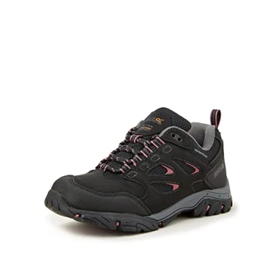 Imagen de Regatta Holcombe Iep Low, Walking Shoe Womens, (Blk/Decorose 145), 3 EU