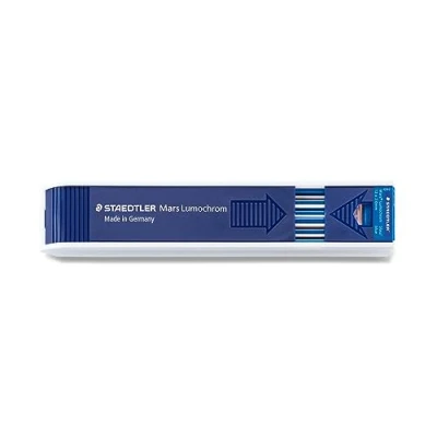Imagen de Staedtler Mars Lumochrome 204 3 Funda de Recambio Color con 12 Recambios, Azul