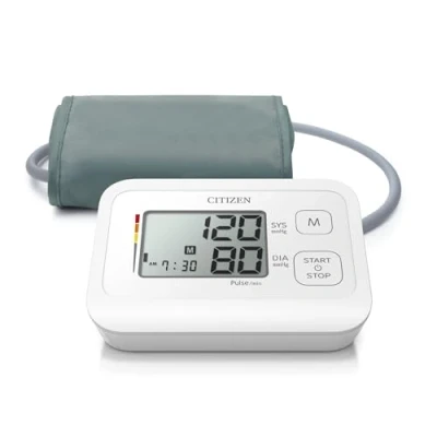 Imagen de Monitor digital de presión arterial Citizen CHU305 para uso doméstico con brazalete amplio rango (22 42 cm)