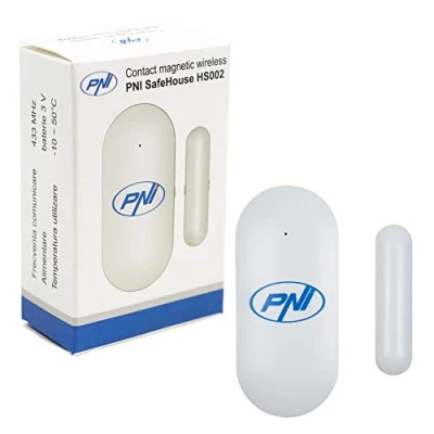 Imagen de Contacto magnético inalámbrico SafeHouse HS002 PNI para Sistema de Alarma