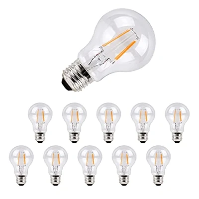 Imagen de Metrix Bombilla LED de bajo consumo (E27, 6 W, 660 lúmenes, luz blanca cálida, 3000 K, equivalente a 60 10 unidades)