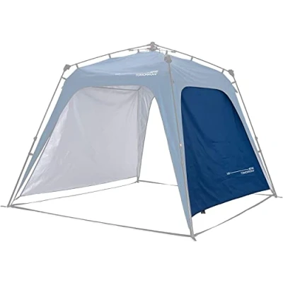 Imagen de Where Tomorrow Pared Lateral Adicional para Gazebo de Camping Carpa Plegable Acampada, Jardín o Terraza Cenador Impermeable Exteriores 2.5 x 1.9 Metros/Azul