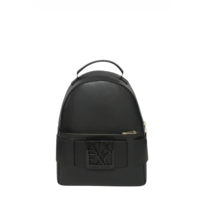 Imagen de Armani Exchange Susie Backpack, Mochila Mujeres, Negro, Talla única