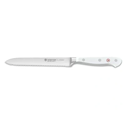 Imagen de WÜSTHOF Classic cuchillo para fiambres 14 cm, blanco