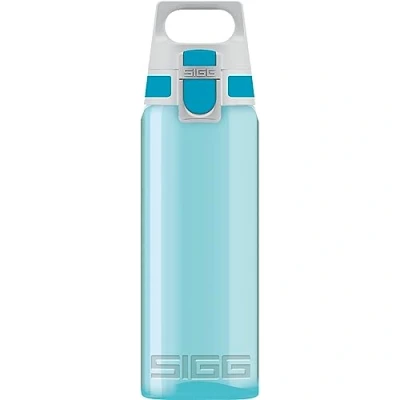 Imagen de SIGG Total Color Aqua botella cantimplora (0.6 L), hermética sin sustancias nocivas, resistente y ligera de plástico tritán