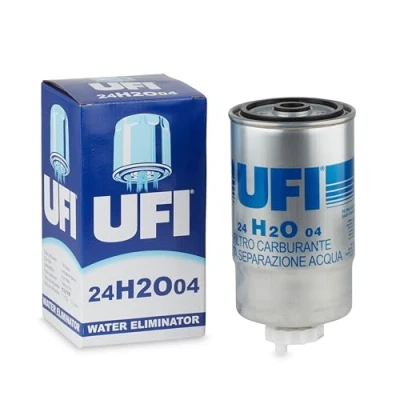 Imagen de UFI Filters, Filtro Gasoil 24.H2O.04, de Combustible Diésel para Recambio, Apto Coches, Modelos como Alfa Romeo, Fiat y Lancia