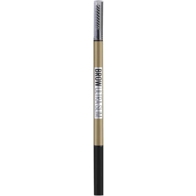 Imagen de MAYBELLINE New York Lápiz de cejas automático Express Brow Ultra Slim, Tono 01 Blonde, 1 Unidad (Paquete 1)