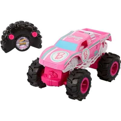 Imagen de Hot Wheels, Juego HW R/C MT 1:24 Barbie O/S