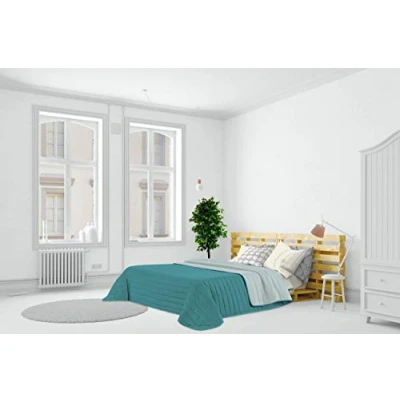 Imagen de Edrojoón de verano Elegant gris claro/ agua, doble pequeño