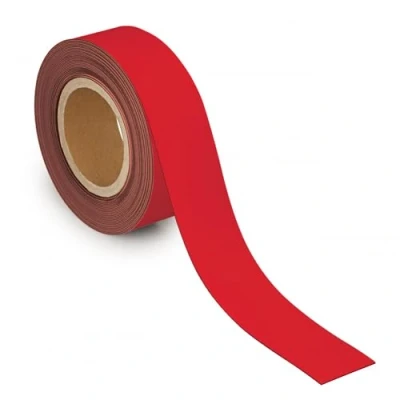 Imagen de MAUL Cinta de identificación 50 mm x 1 mm, rotulable con parte trasera magnética, versátil aplicación en la oficina, taller, almacén y cocina, se puede cortar individualmente, 10 m