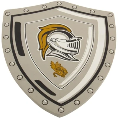 Imagen de Folat B.V Escudo de Caballero para Joven, plástico, Accesorio fantasía