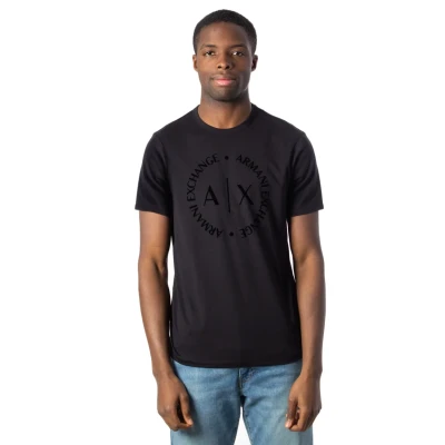 Imagen de Armani Exchange Camiseta estampada, Hombre, Talla: Large, Black
