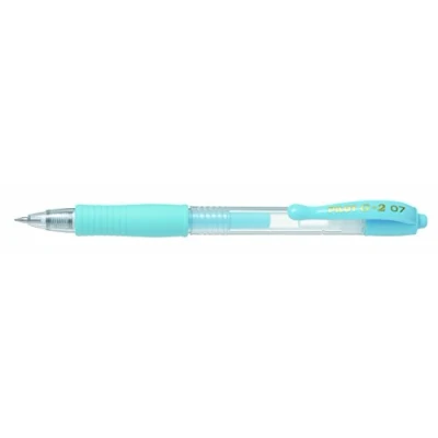 Imagen de Pilot G207 Bolígrafo roller de gel (retráctil, punta 0,7 mm), color azul pastel