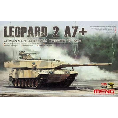 Imagen de MENG Model Maqueta de carro, leopardo, 2a7+ alemán