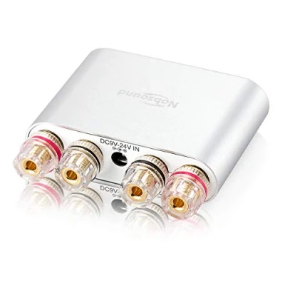 Imagen de Nobsound mini Amplificador digital NS 10G PRO Hi Fi DSP 100 W (50 x 2), Bluetooth 5.0, 2.0 canales, estéreo, para altavoces domésticos (con fuente de alimentación)