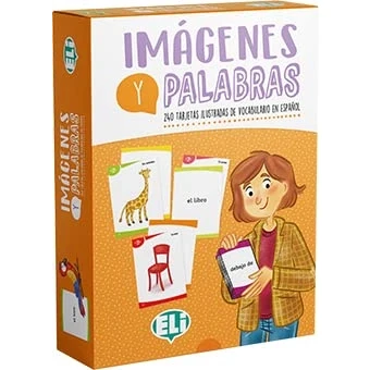 Imagen de Words in Pictures: Imagenes y palabras. Tarjetas ilustradas en espanol + dig