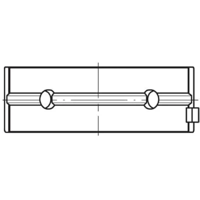 Imagen de MAHLE ORIGINAL 001 HL 19810 025 Cojinete de cigüeñal
