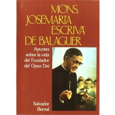 Imagen de Apuntes sobre la vida del Fundador Opus Dei (Libros el Dei)