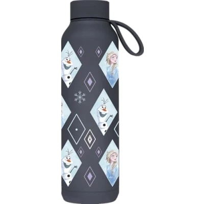 Imagen de Quokka Botella Termo Acero Inoxidable Solid con Colgador Slate 630 ML Frozen Diamond