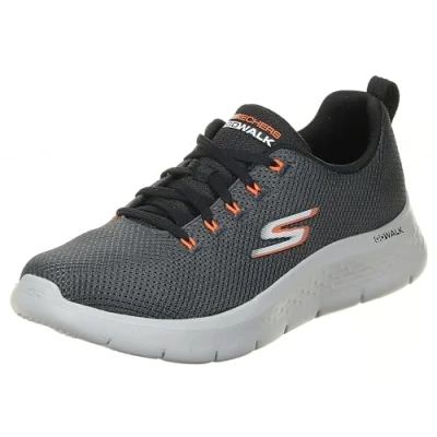 Imagen de Skechers Go Walk Flex Vespid, Zapatillas Hombre, Gris Oscuro, 46 EU