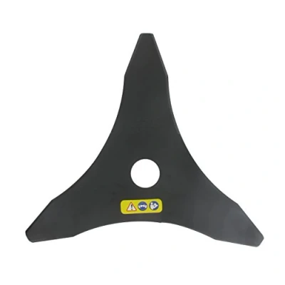 Imagen de GREENSTAR Cuchilla de 3 dientes, adaptable para desbrozadora, corte 255 mm, diámetro 25,4 mm y grosor 2,3 calidad superior