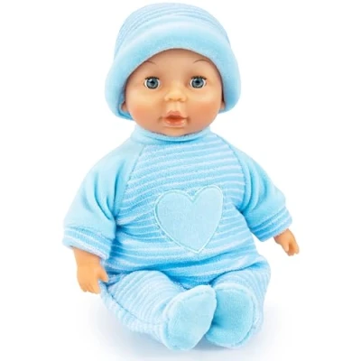 Imagen de Bayer Design 92802AU muñeca bebé My First Baby, Cuerpo Blando, Ojos Que cierran, para niños y niñas, Azul, 28 cm