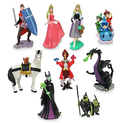 Imagen de Disney Store Juego de figuritas la Bella Durmiente