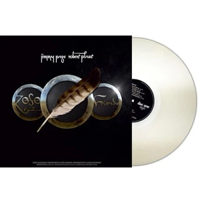 Imagen de Zoso Friends 3 Vinilos Transparente Jimmy Page And Robert Plant