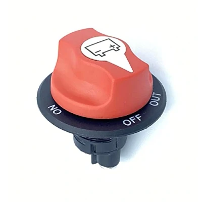 Imagen de IRYNA interruptor aislador de batería para barco, desconexión maestra batería, encendido/apagado batería,máx. 50V 50A CONT 75A INT Auto,Camiones,Motos
