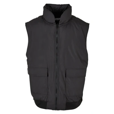 Imagen de Urban Classics Clean Puffer Chaleco, Hombre, Talla: Small, Black