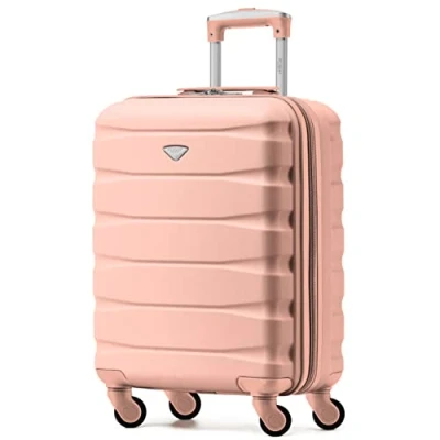 Imagen de Flight Knight Maleta Rigida Ligera de 4 Ruedas, Equipaje Mano Aprobado para Mas 30 Aerolineas como British Airways, easyJet y Tamano Maximo Virgin Atlantic 56x36x23cm