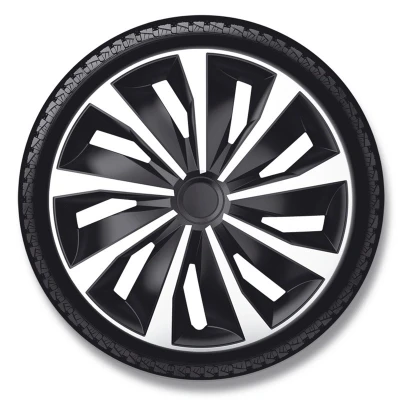 Imagen de AutoStyle PP 5393SB Tapacubos 13in negro/plata