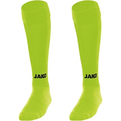 Imagen de JAKO Stutzenstrumpf Glasgow 2.0 Calcetines hasta la rodilla, Unisex adulto, verde neón, 43 46