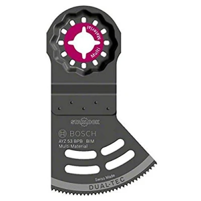 Imagen de BOSCH ACCESORIOS 2609256F07 Accesorio para multiherramienta AYZ 53 BPB: Multimaterial Dual tec: DIY